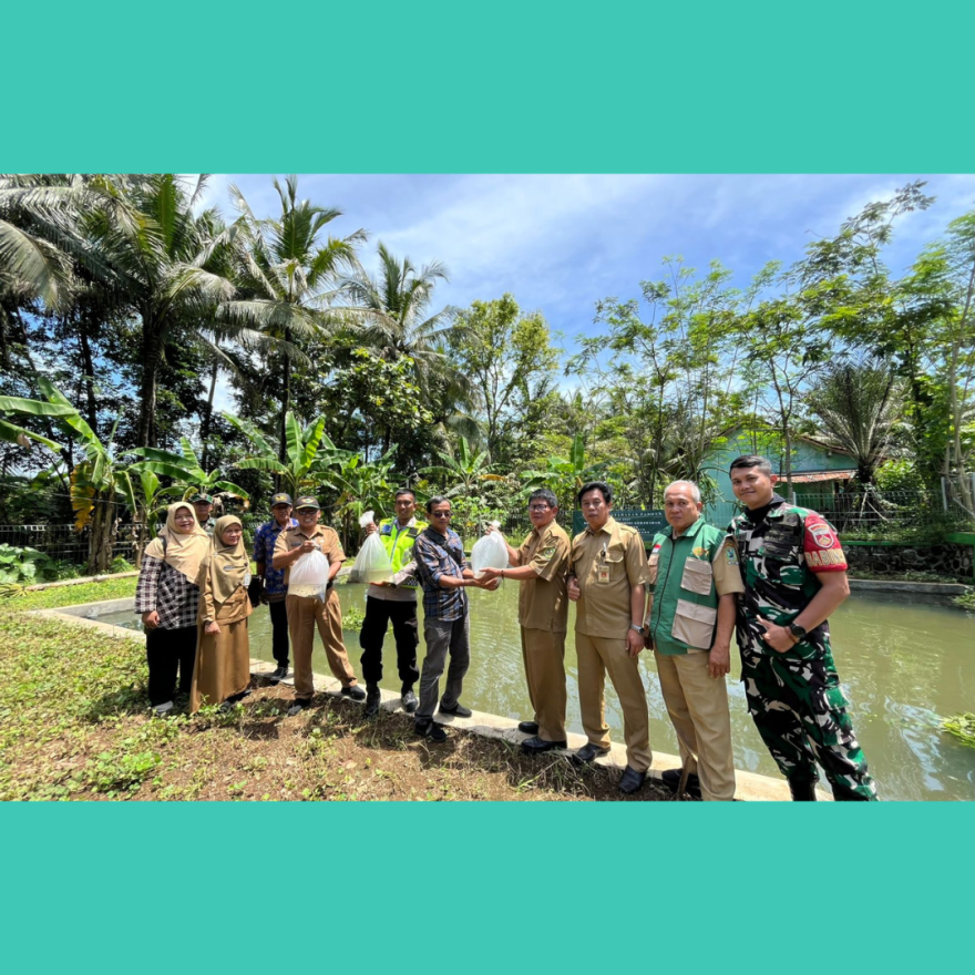 Program Ketahanan Pangan Desa Kebanaran: Penebaran Benih Ikan untuk Pengembangan Usaha BumDes